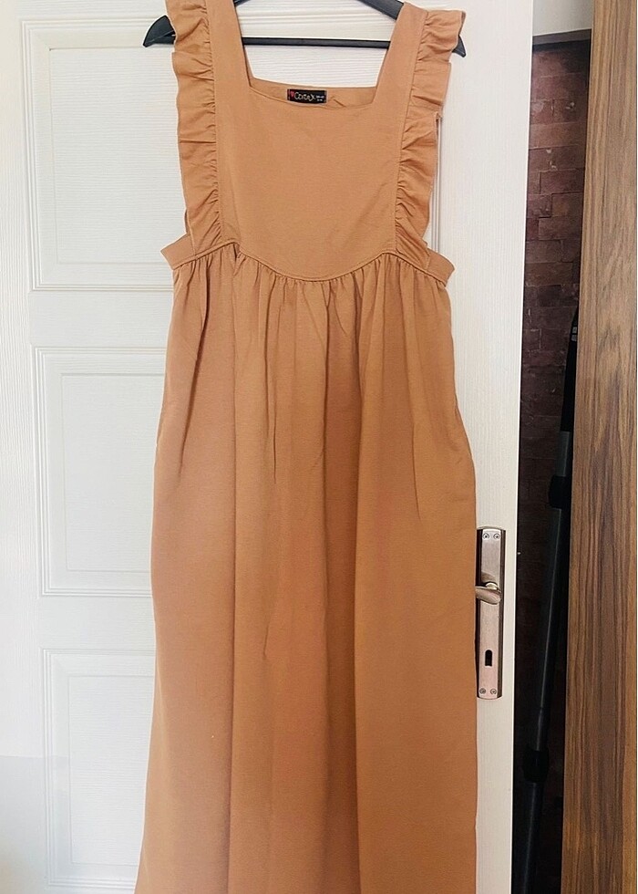 Hamile salopet elbise - Görsel 2