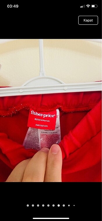 Yazlık bebek kıyafet - Görsel 7