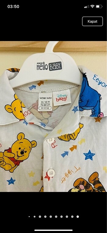 Yazlık bebek kıyafet - Görsel 13