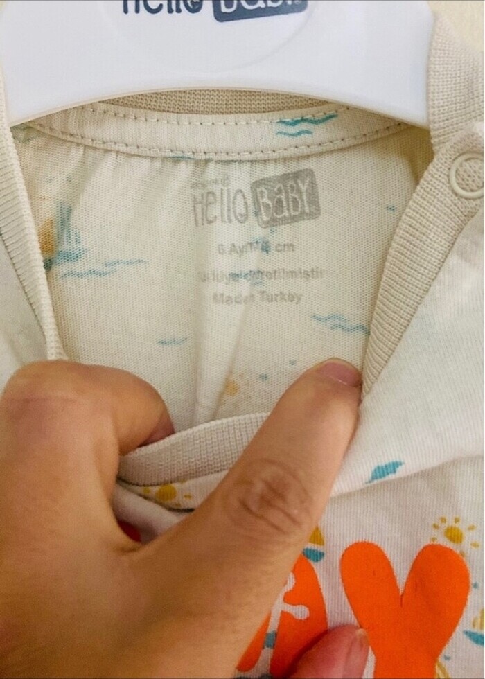 Yazlık bebek kıyafet - Görsel 3