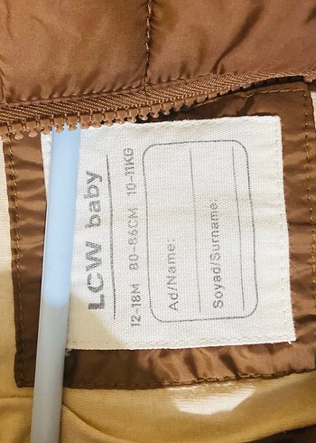 Kapüşonlu Kahverengi Erkek Çocuk Mont - Görsel 3