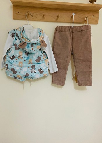 Erkek Bebek Takımı (9-12 ay) - Görsel 2