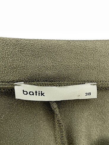 38 Beden yeşil Renk Batik Midi Etek %70 İndirimli.