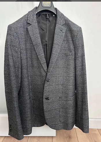 Tom Taılor Gri Melanj Erkek Blazer Ceket