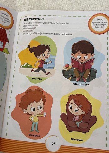 Beden Çocuklar için Dil ve Dikkat Etkinlik Kitapları