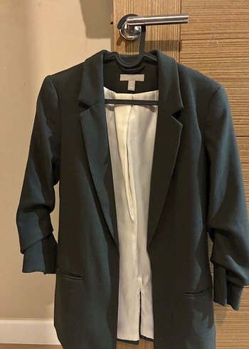 H&M Haki Blazer Ceket