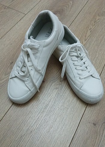 Zara Beyaz Kadın Sneaker