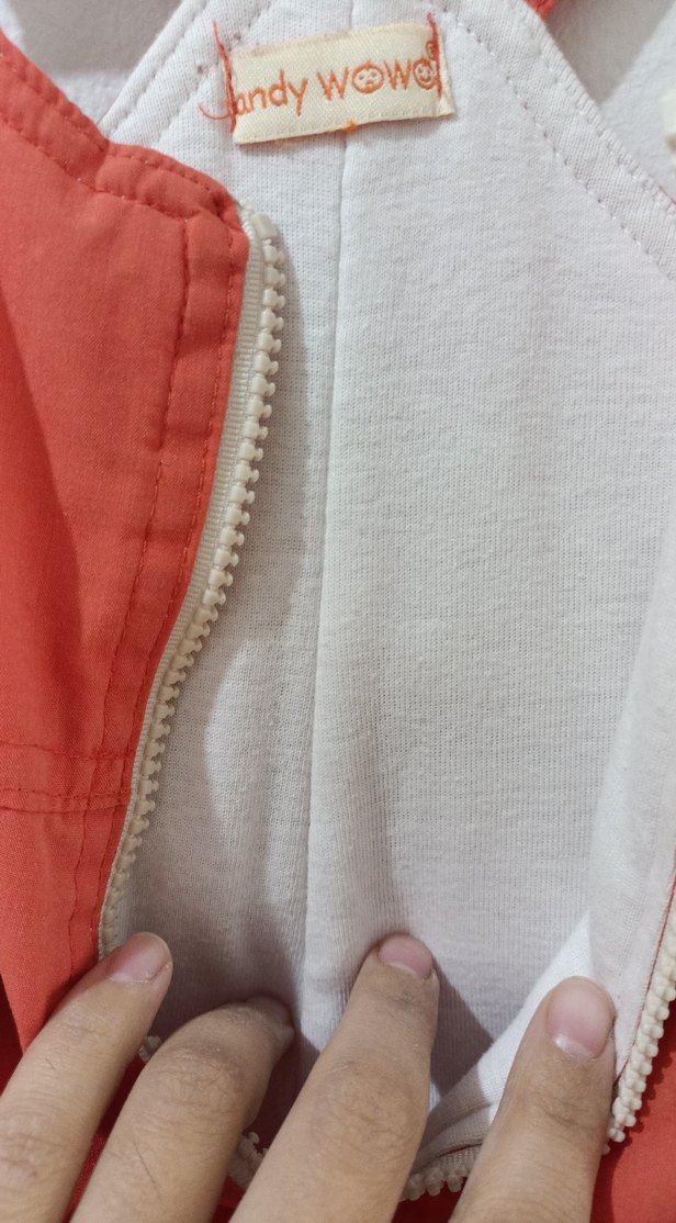 Unisex Çocuk Fermuarlı Askılı Pantolon - Görsel 5