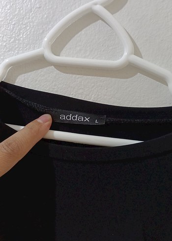 Kısa Kollu Siyah Kadın Bluz - Görsel 2