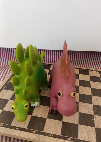 Renkli Dinozor Figür Oyuncak - Görsel 4