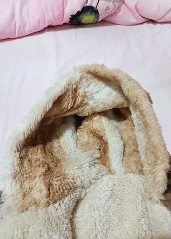 Kahverengi Kürklü Erkek Bebek Tulumu - Görsel 6