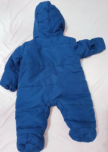 Lacivert  Bebek Kışlık Tulum - Görsel 6