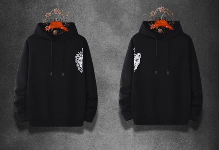 Çift - Sevgili Kombini Sweatshirt
