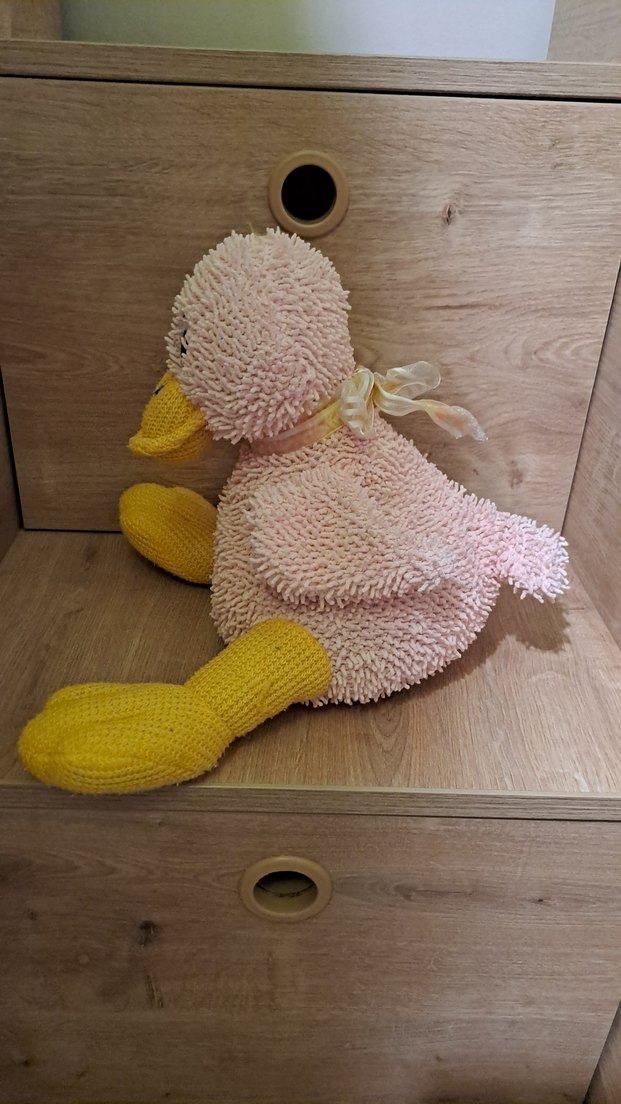 Sarı Peluş Ördek Oyuncak - Görsel 2