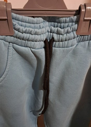 mavi Kemerli Mavi Erkek Çocuk Rahat Pantolon - Görsel 2