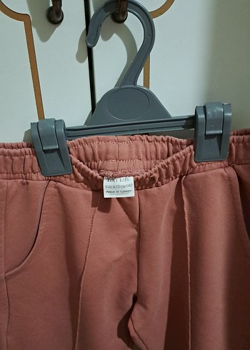 Kızlar için Rahat Kesim Bej Pantolon - Görsel 2