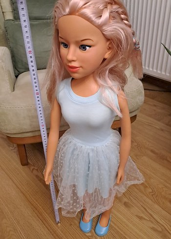 Mavi Tül Etekli Bebek - Görsel 2