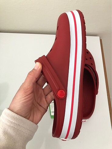 39 Beden bordo Renk Crocs terlik