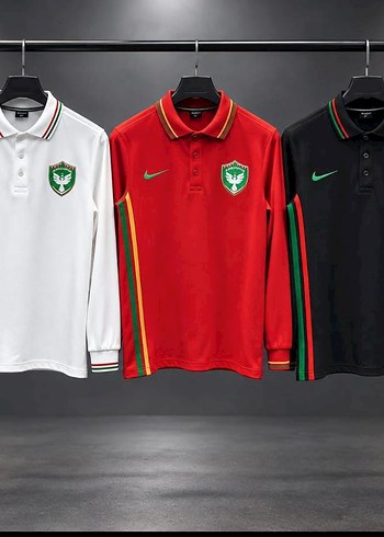 Nike Amedspor Uzun Kollu Polo Tisort