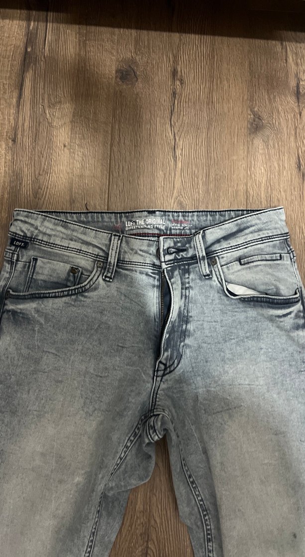 Açık Mavi Slim Fit Jean — görsel 3/4