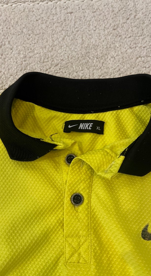 Nike Sarı Polo Tişört — görsel 3/4
