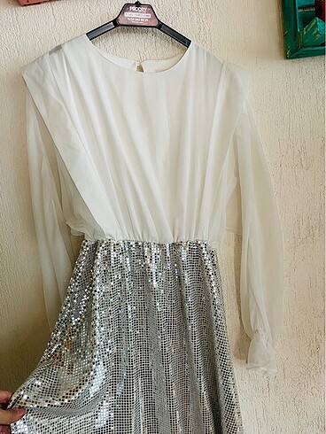 Koton payetli parti elbisesi - Görsel 2