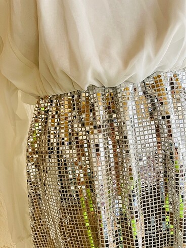 Koton payetli parti elbisesi - Görsel 15