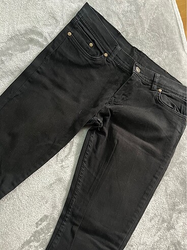 Defacto Siyah denim dar
