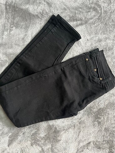 xs Beden Siyah denim dar