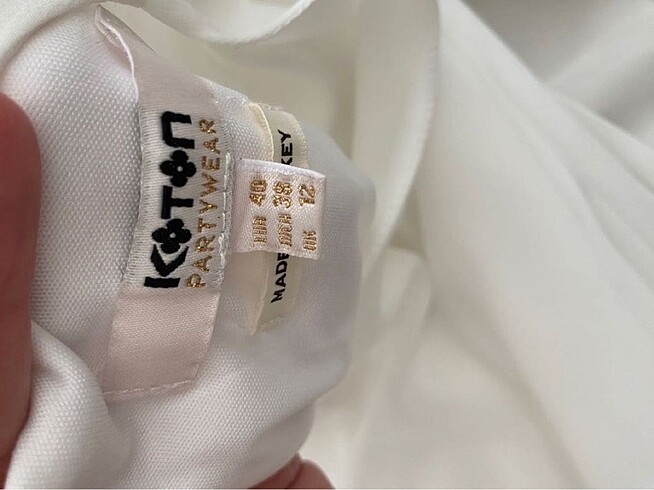 Koton payetli şık davet elbisesi - Görsel 5