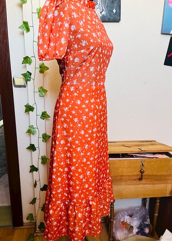 Renkli Nakışlı Bohem Kadın Yağmurluk - Görsel 5