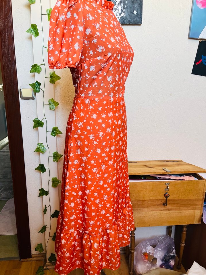 Renkli Nakışlı Bohem Kadın Yağmurluk - Görsel 5