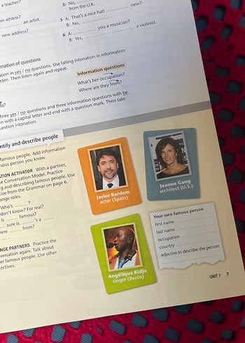 Top Notch 1 - Üçüncü Baskı İngilizce Kitabı - Görsel 4