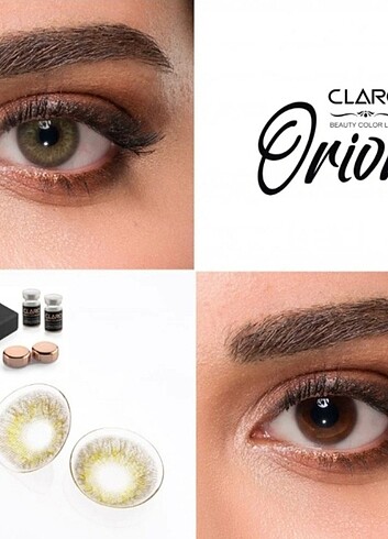 Claro Orion Köknar Yeşili Renkli Lens