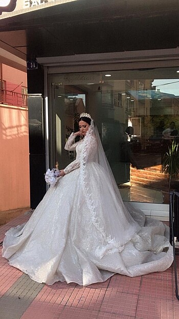 Prenses Model Gelinlik - Görsel 8