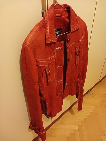 Zara Hakiki Deri Ceket