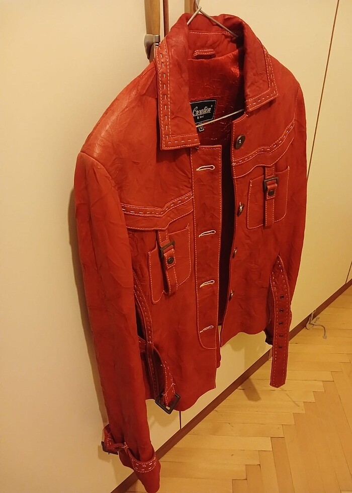 Hakiki Deri Ceket - Görsel 2