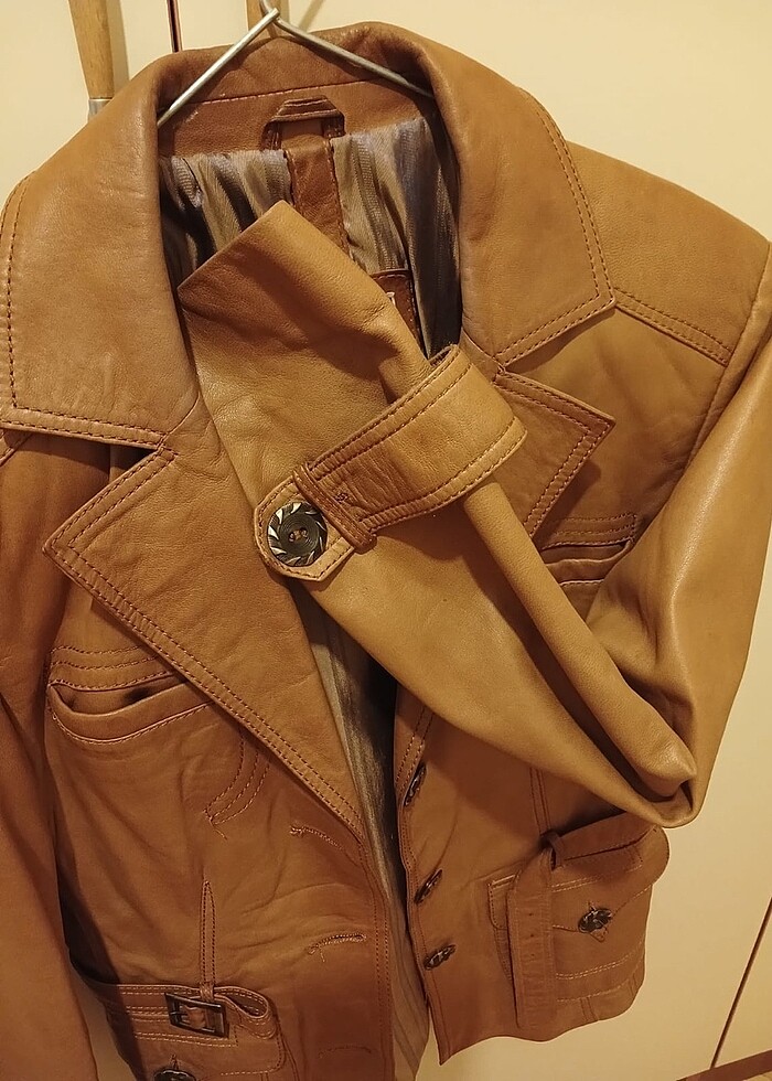 Hakiki Deri Ceket - Görsel 3