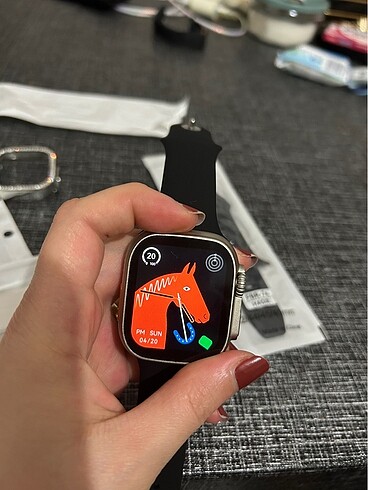 Beden Renk Apple Watch Ultra Replikası Akıllı Saat