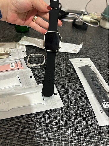 Apple Watch Ultra Replikası Akıllı Saat - Görsel 10