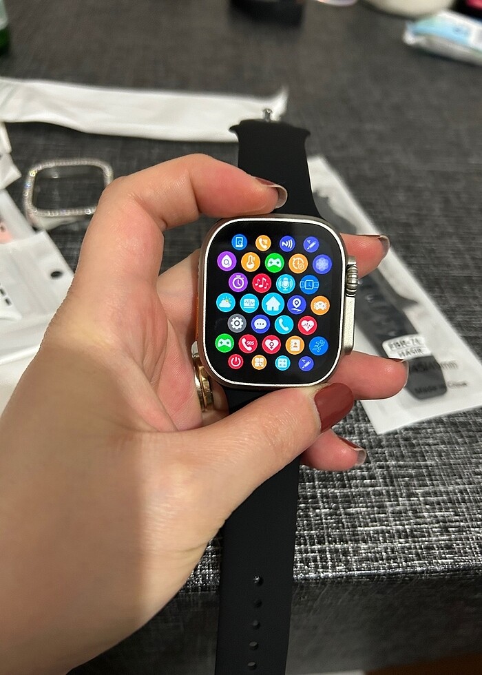 Apple Watch Ultra Replikası Akıllı Saat - Görsel 5