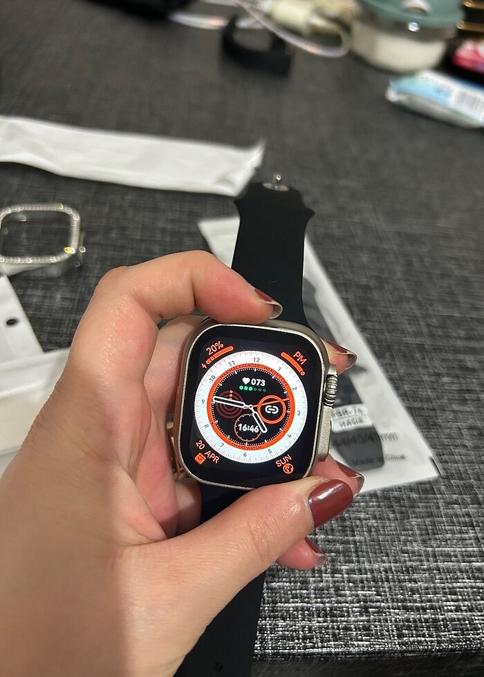 Apple Watch Ultra Replikası Akıllı Saat - Görsel 3