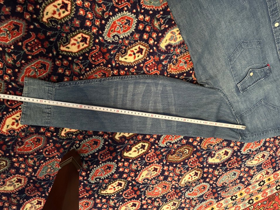 Levis Mavi Denim Gömlek — görsel 7/7