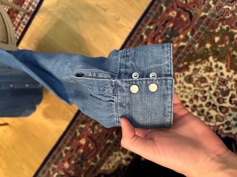 Levis Mavi Denim Gömlek — görsel 4/7