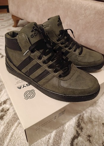 Diğer Erkek Haki Sneaker Suni Deri 41 Numara