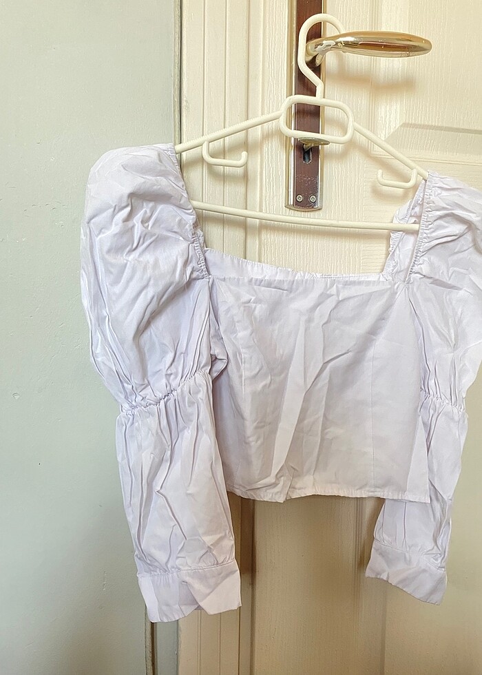 Trendyol balon kol bluz - Görsel 2