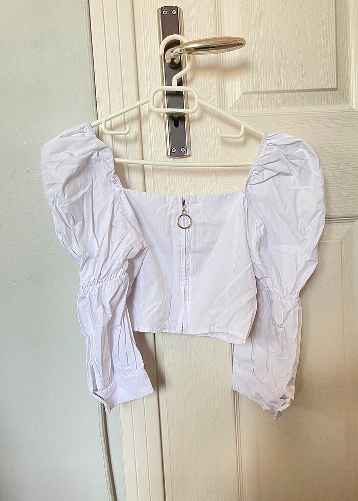 Trendyol balon kol bluz - Görsel 3