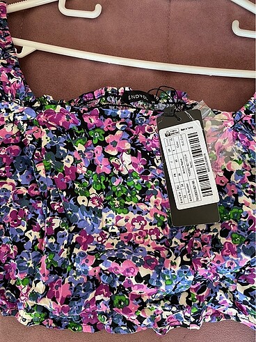 Trendyol çiçekli bluz - Görsel 3