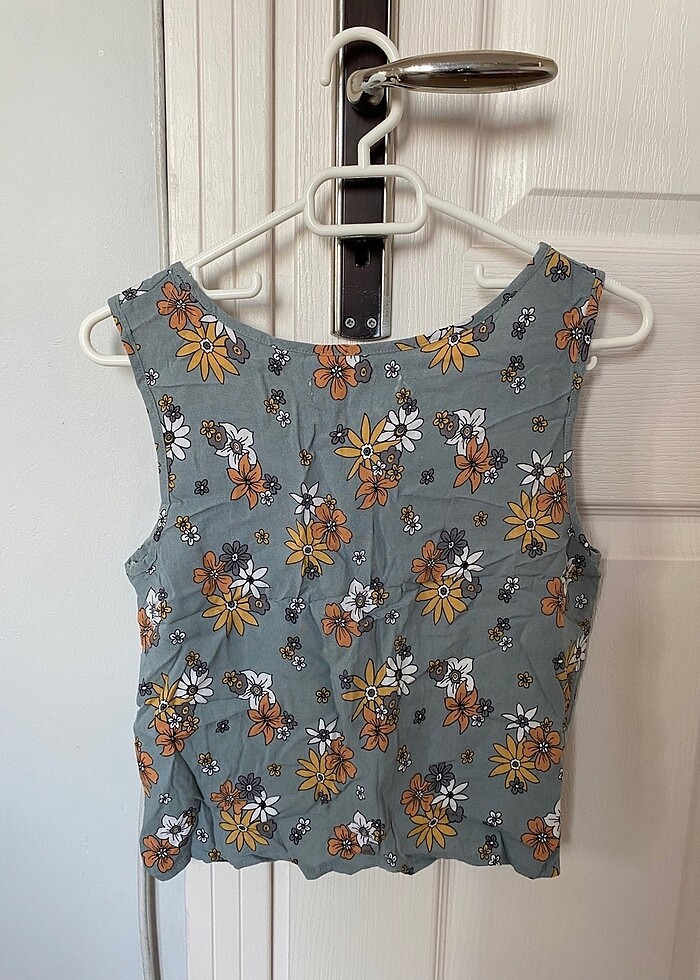 Koton çiçekli bluz - Görsel 3