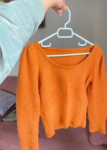 BERSHKA crop kazak - Görsel 3